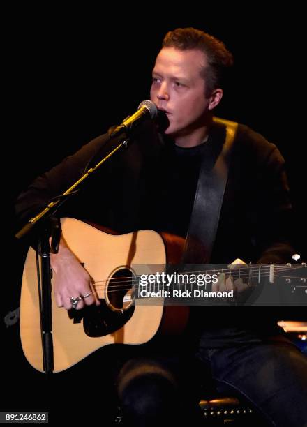 Country Music Hall of Fame and Museum Artist in Residence, Jason Isbell performs with the 400 Unit on a 2nd sold out night at Country Music Hall of...