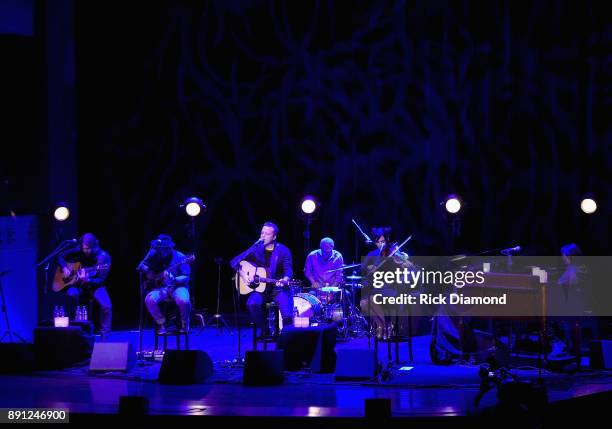 Country Music Hall of Fame and Museum Artist in Residence, Jason Isbell performs with the 400 Unit on a 2nd sold out night at Country Music Hall of...