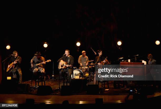 Country Music Hall of Fame and Museum Artist in Residence, Jason Isbell performs with the 400 Unit on a 2nd sold out night at Country Music Hall of...