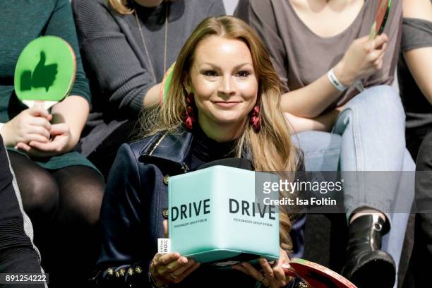 German actress Jana Julia Kilka during the discussion panel of Clich'e Bashing 'soziale Netzwerke - Real vs Digital' In Berlin at DRIVE Volkswagen...