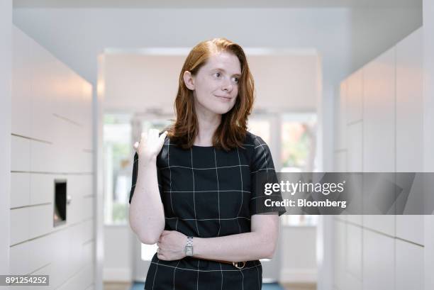 Kathleen Breitman, co-founder of Tezos, poses for a photograph in Mountain View, California, U.S., on Thursday Nov. 16, 2017. Breitman, the San...