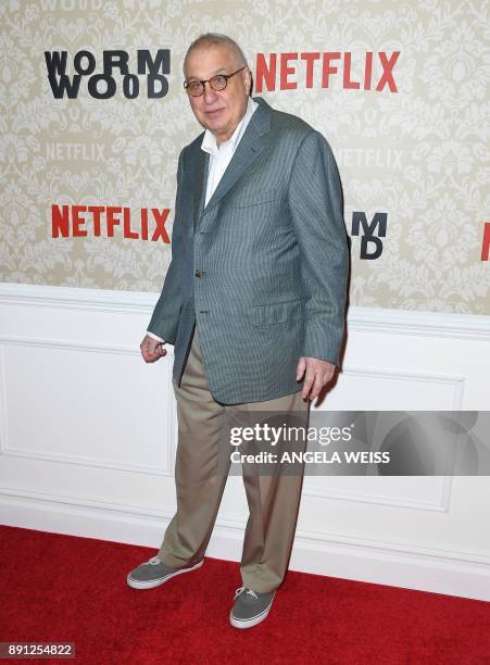 Director Errol Morris attends the New York Premiere of "Wormwood" hosted by Netflix at The Campbell on December 12, 2017 in New York. / AFP PHOTO /...