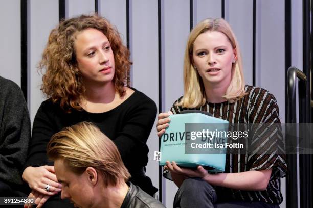 German actress Jennifer Ulrich during the discussion panel of Clich'e Bashing 'soziale Netzwerke - Real vs Digital' In Berlin at DRIVE Volkswagen...