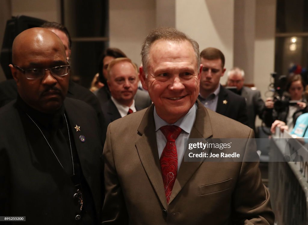 Alabama GOP Senate Candidate Roy Moore Holds Election Night Watch Party