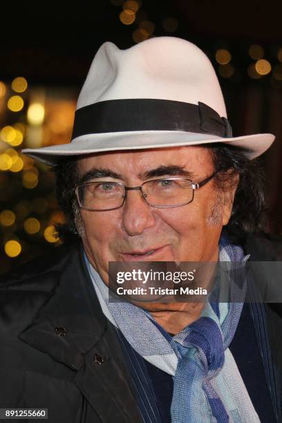 Al Bano during a walk trough the Christmas Market on December 12, 2017 in Hamburg, Germany.