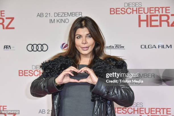 Indira Weis during the 'Dieses bescheuerte Herz' premiere on December 12, 2017 in Berlin, Germany.