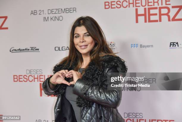 Indira Weis during the 'Dieses bescheuerte Herz' premiere on December 12, 2017 in Berlin, Germany.