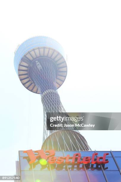 General view of Westfield Tower Sydney on December 13, 2017 in Sydney, Australia. Westfield Corporation is set to be taken over by French commercial...