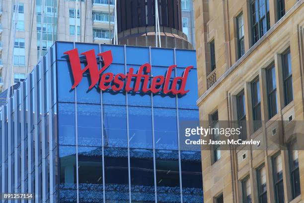 General view of Westfield Tower Sydney on December 13, 2017 in Sydney, Australia. Westfield Corporation is set to be taken over by French commercial...