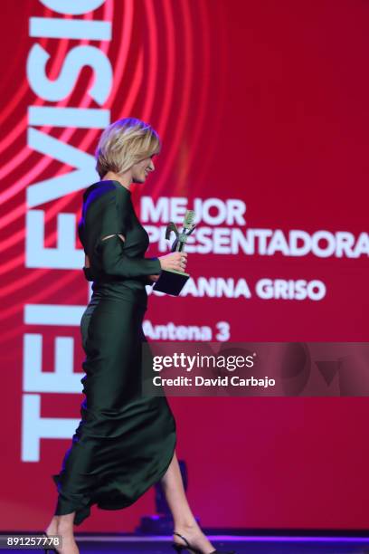 Susana Griso attends the 63th Ondas Gala Awards 2016 at the FIBES on December 12, 2017 in Seville, Spain.