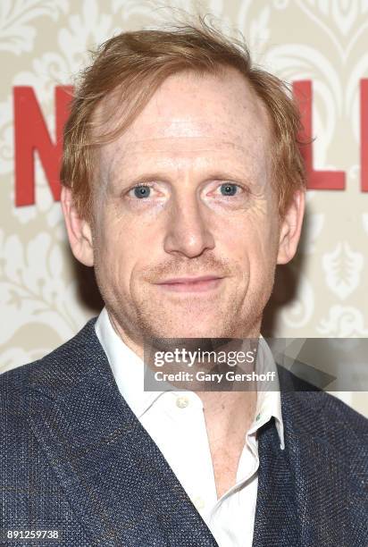 Actor Scott Shepherd attends the "Wormwood" New York premiere on December 12, 2017 in New York City.