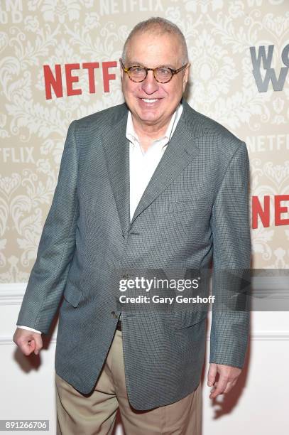 Director Errol Morris attends the "Wormwood" New York premiere on December 12, 2017 in New York City.