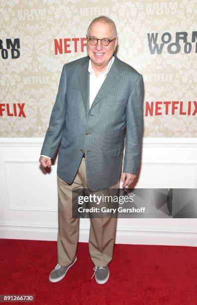 Director Errol Morris attends the "Wormwood" New York premiere on December 12, 2017 in New York City.
