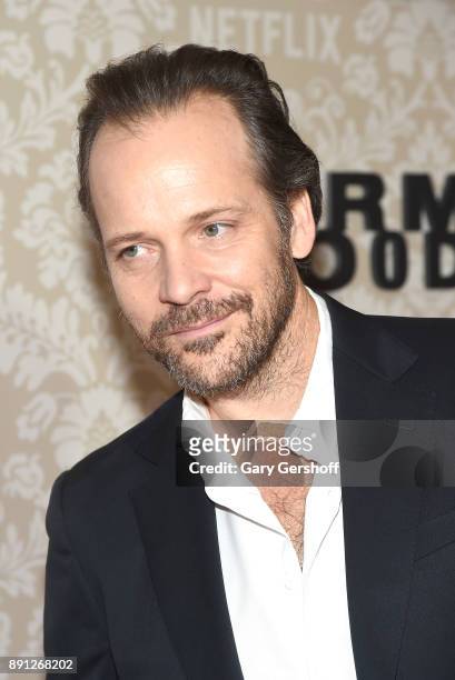 Actor Peter Sarsgaard attends the "Wormwood" New York Premiere on December 12, 2017 in New York City.