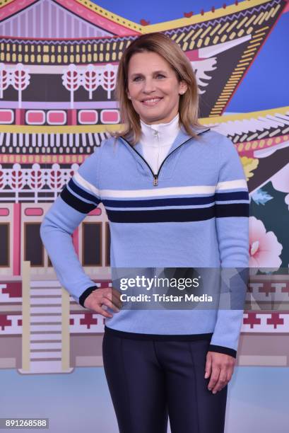 Katrin Mueller-Hohenstein during the Olympia Press Conference on December 12, 2017 in Berlin, Germany.