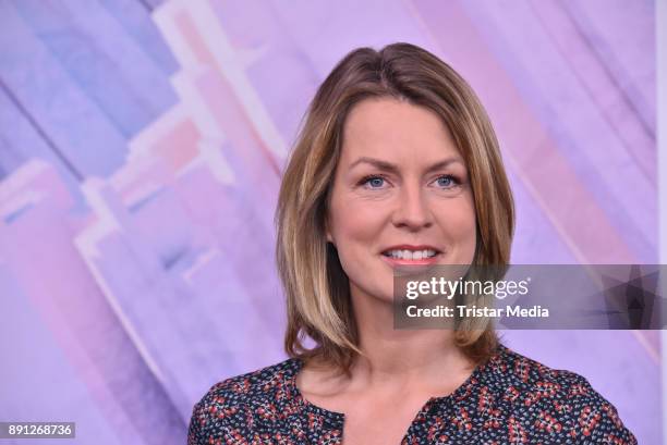 Jessy Wellmer during the Olympia Press Conference on December 12, 2017 in Berlin, Germany.