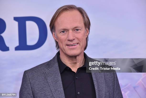 Gerhard Delling during the Olympia Press Conference on December 12, 2017 in Berlin, Germany.