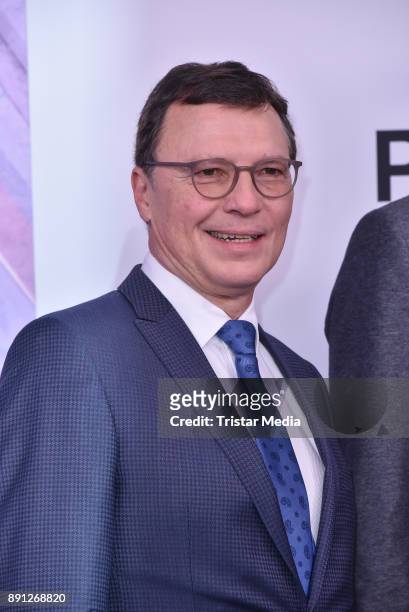 Volker Herres during the Olympia Press Conference on December 12, 2017 in Berlin, Germany.