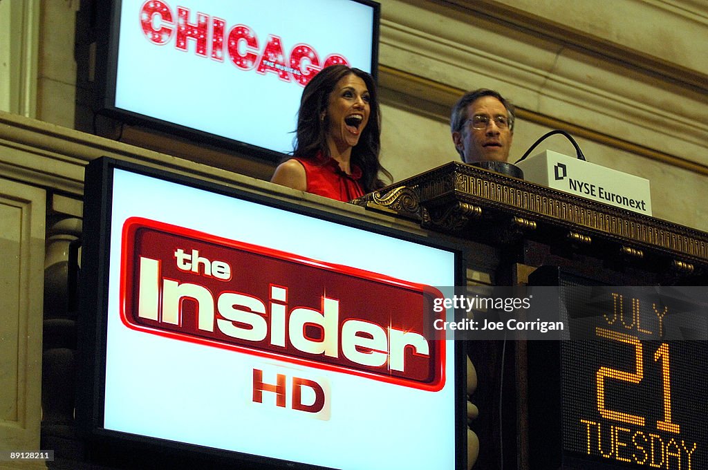 Samantha Harris Rings The NYSE Opening Bell