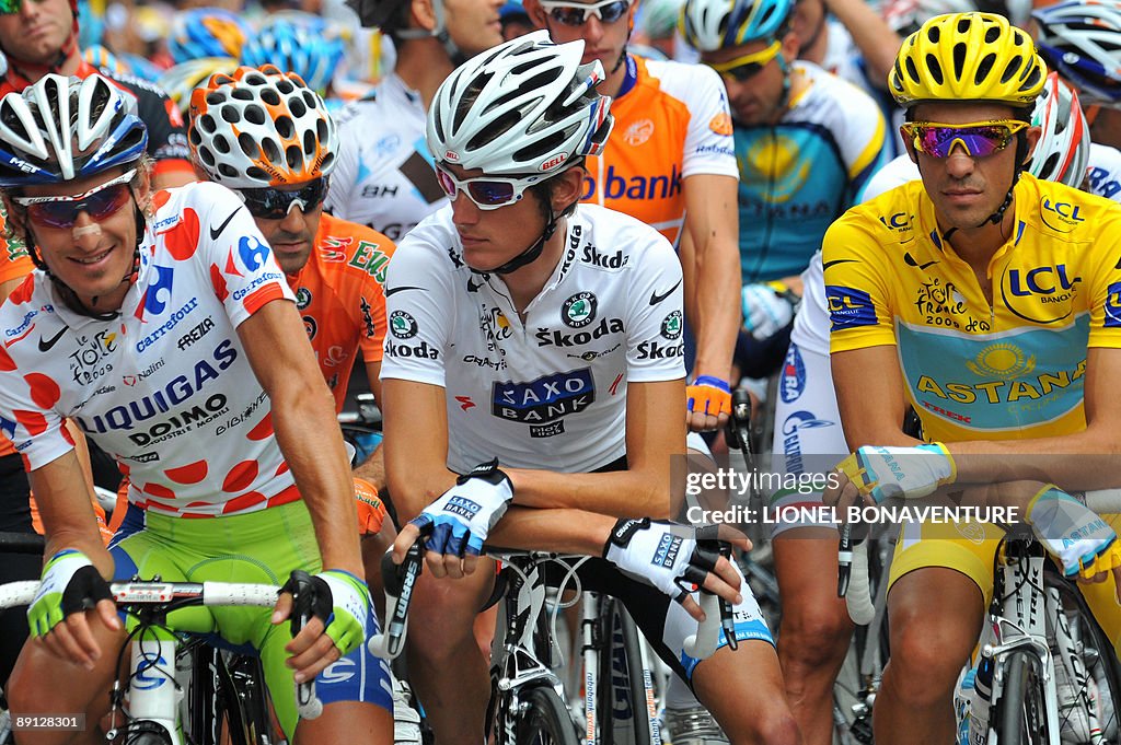 Yellow jersey of overall leader, 2007 To