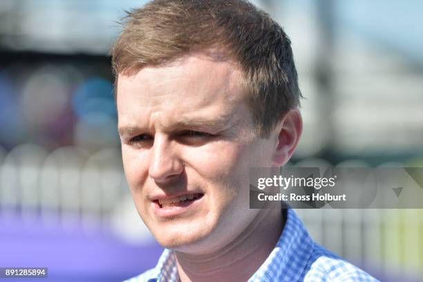 Ben Hayes after winning the Highview Accounting Mornington Hcp at Mornington Racecourse on December 13, 2017 in Mornington, Australia.