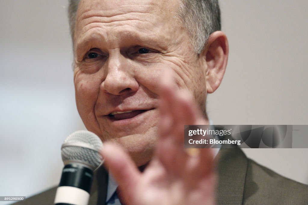 Alabama Republican Senate Candidate Roy Moore Holds Election Night Party