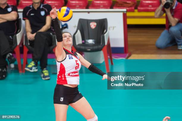 Ivana Radovic during the Women's CEV Cup match between Yamamay e-work Busto Arsizio and ZOK Bimal-Jedinstvo Brcko at PalaYamamay in Busto Arsizio,...