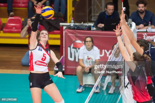 Ivana Radovic during the Women's CEV Cup match between Yamamay e-work Busto Arsizio and ZOK Bimal-Jedinstvo Brcko at PalaYamamay in Busto Arsizio,...