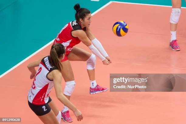 Milica Ivkovic during the Women's CEV Cup match between Yamamay e-work Busto Arsizio and ZOK Bimal-Jedinstvo Brcko at PalaYamamay in Busto Arsizio,...