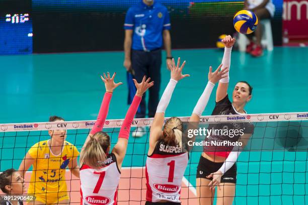 Alessia Gennari \ during the Women's CEV Cup match between Yamamay e-work Busto Arsizio and ZOK Bimal-Jedinstvo Brcko at PalaYamamay in Busto...