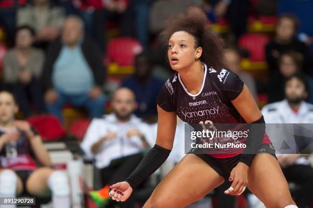 Valentina Diouf during the Women's CEV Cup match between Yamamay e-work Busto Arsizio and ZOK Bimal-Jedinstvo Brcko at PalaYamamay in Busto Arsizio,...