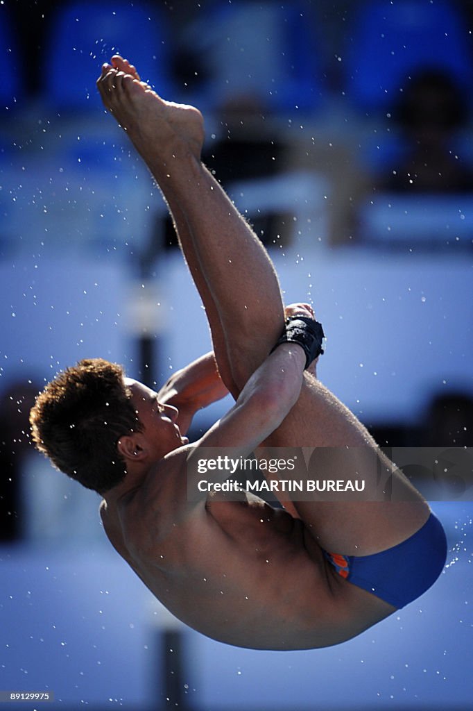 Britain's Thomas Daley competes during t