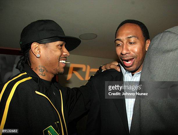 Allen Iverson and Steven A. Smith