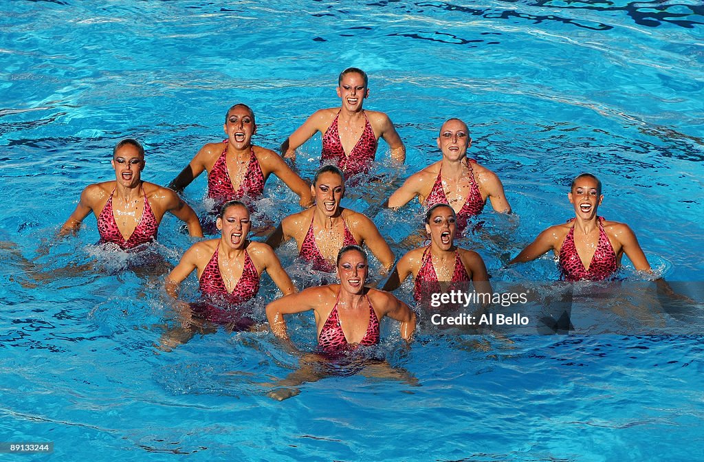 Synchronised Swimming Day Four - 13th FINA World Championships