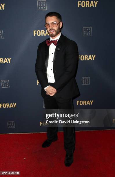 Tony Iaconi attends FORAY Collective and The Black Tux Host Holiday Gala on December 12, 2017 in Los Angeles, California.