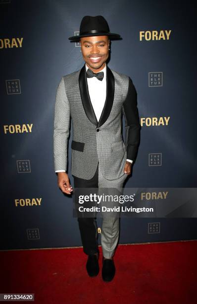 Joe Jenkins attends FORAY Collective and The Black Tux Host Holiday Gala on December 12, 2017 in Los Angeles, California.