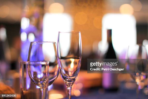 fine dining. - luxury table setting stock pictures, royalty-free photos & images