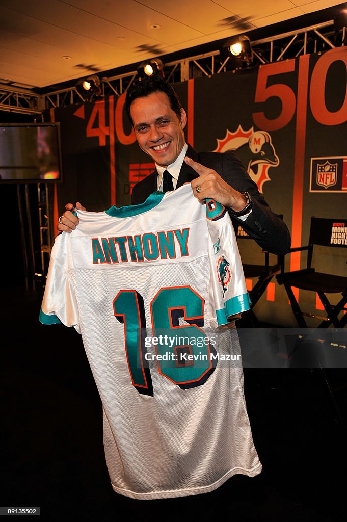 Marc Anthony Announces Partnership with Miami Dolphins - Press Conference