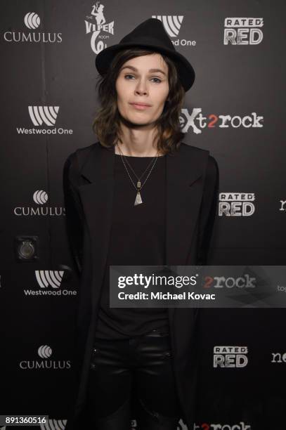 Ivory Black of the band "Ivory Black" attends the neXt2rock 2017 Finale Event at Viper Room on December 12, 2017 in West Hollywood, California.