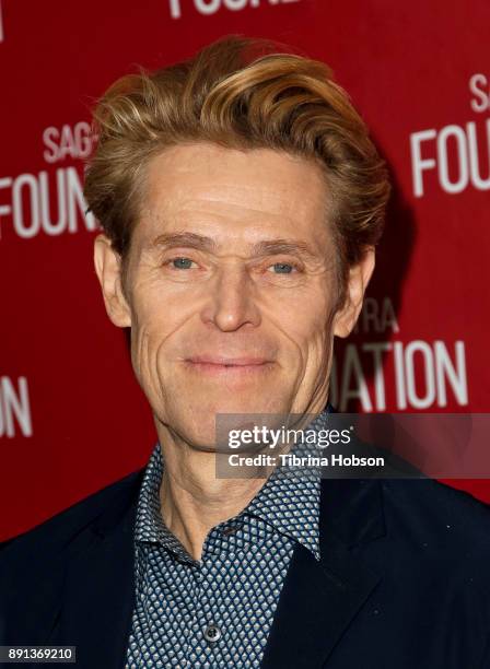 Willem Dafoe attends the SAG-AFTRA Foundation's conversations and screening of 'The Florida Project' at SAG-AFTRA Foundation Screening Room on...