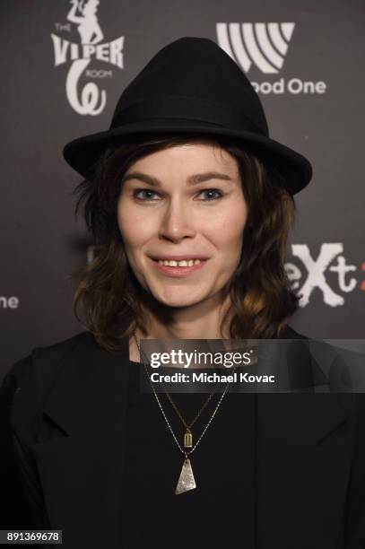 Ivory Black of the band "Ivory Black" attends the neXt2rock 2017 Finale Event at Viper Room on December 12, 2017 in West Hollywood, California.