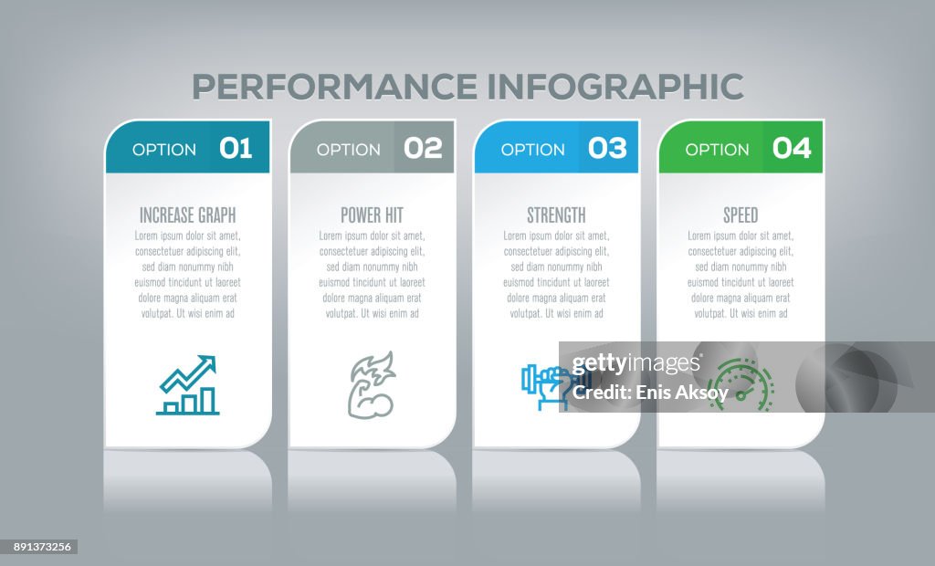 Performance Based Infographic Performance Infographic High-Res Vector Graphic - Getty Images