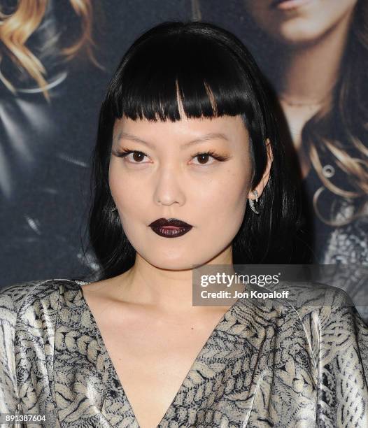 Actress Hana Mae Lee attends the Los Angeles Premiere "Pitch Perfect 3" at the Dolby Theatre on December 12, 2017 in Hollywood, California.