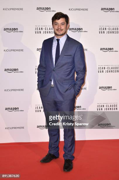 Actor Aurelien Wiik attends the Amazon TV series 'Jean Claude Van Johnson' Premiere at Le Grand Rex on December 12, 2017 in Paris, France.