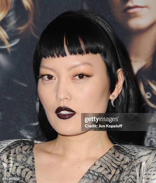 Actress Hana Mae Lee attends the Los Angeles Premiere "Pitch Perfect 3" at the Dolby Theatre on December 12, 2017 in Hollywood, California.