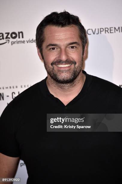 Actor Arnaud Ducret attends the Amazon TV series 'Jean Claude Van Johnson' Premiere at Le Grand Rex on December 12, 2017 in Paris, France.