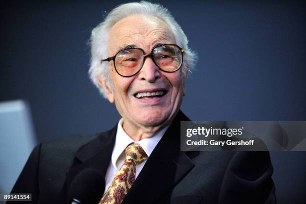 Jazz composer and pianist Dave Brubeck attends An Evening of Performance and Conversation at the Apple Store Soho on July 21, 2009 in New York City.