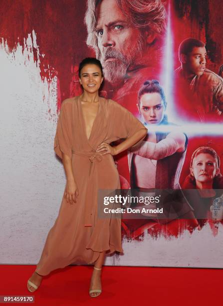 Fely Irvine attends Star Wars: The Last Jedi Sydney Screening Event on December 13, 2017 in Sydney, Australia.
