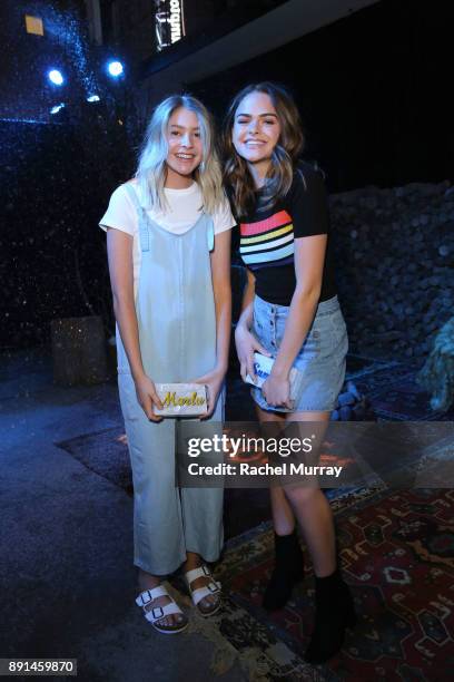 Sephora Collection 2018 Ambassadors Marla Catherine and Summer McKeen attend the Sephora Collection #Lipstories launch at Sephora Studios LA on...
