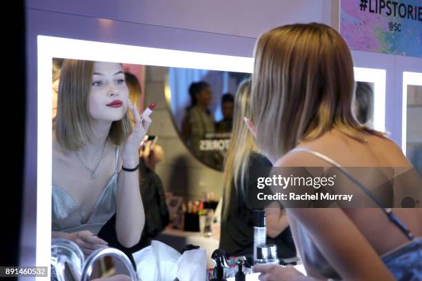 Sephora Collection 2018 Ambassador Sage Tullis attends the Sephora Collection #Lipstories launch at Sephora Studios LA on December 12, 2017 in Los...